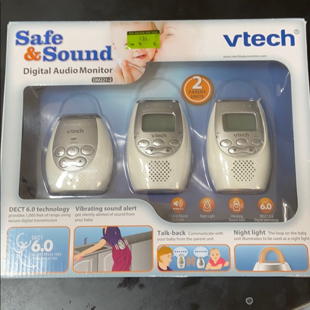 Vtech DM221-2 baby monitor